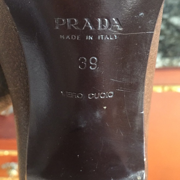 Rare Prada Vero Cuoio Boot sz 39 - Picture 4 of 5